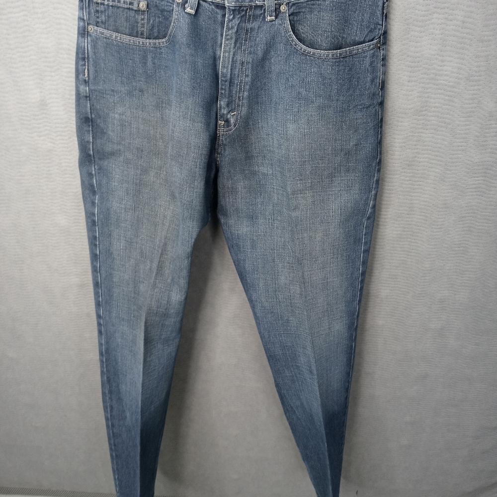 Mustang men's blue straight denim jeans sz 34"× 32